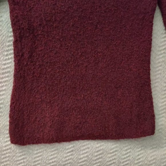 Moda International Merlot Cowl Neck Sweater - Picture 4 of 9